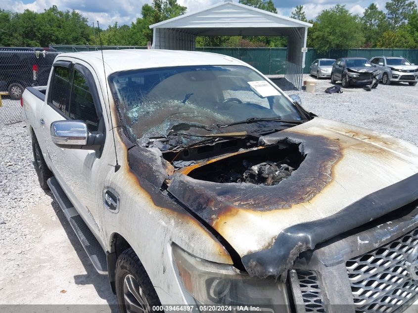 2017 Nissan Titan Sl VIN: 1N6AA1E62HN524184 Lot: 39464897