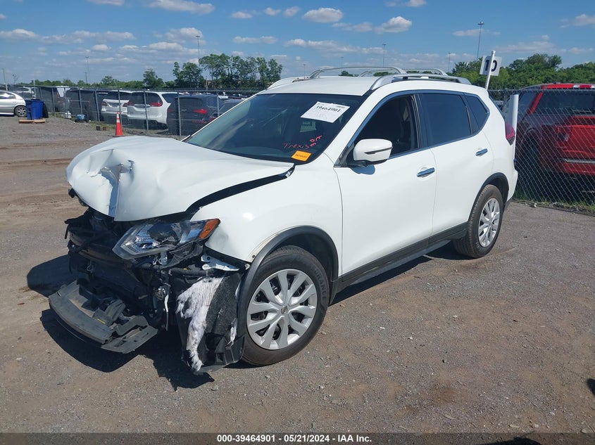 2017 Nissan Rogue S VIN: KNMAT2MT1HP507651 Lot: 39464901