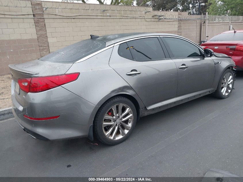 2014 Kia Optima Sxl Turbo VIN: 5XXGR4A64EG277450 Lot: 39464903