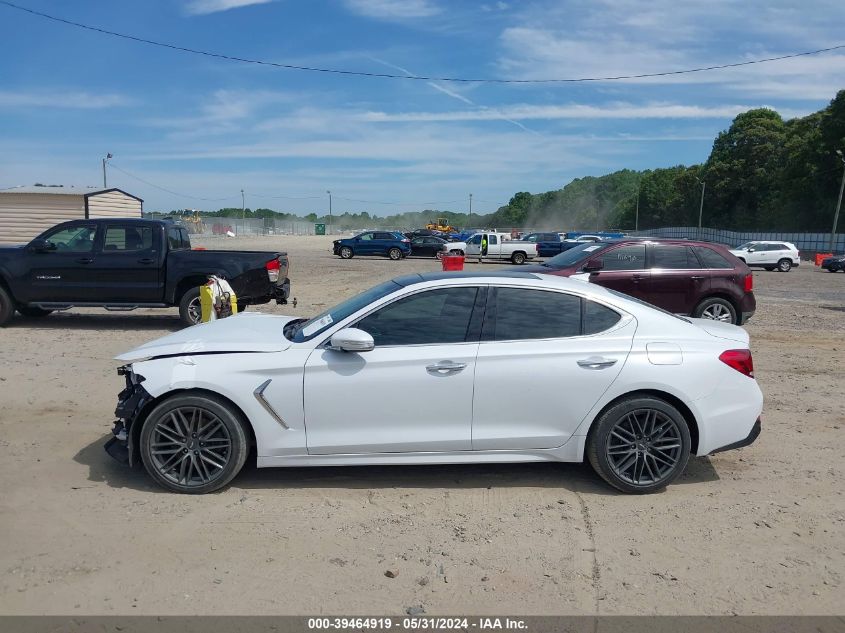 2019 Genesis G70 2.0T Advanced VIN: KMTG34LA2KU040210 Lot: 39464919