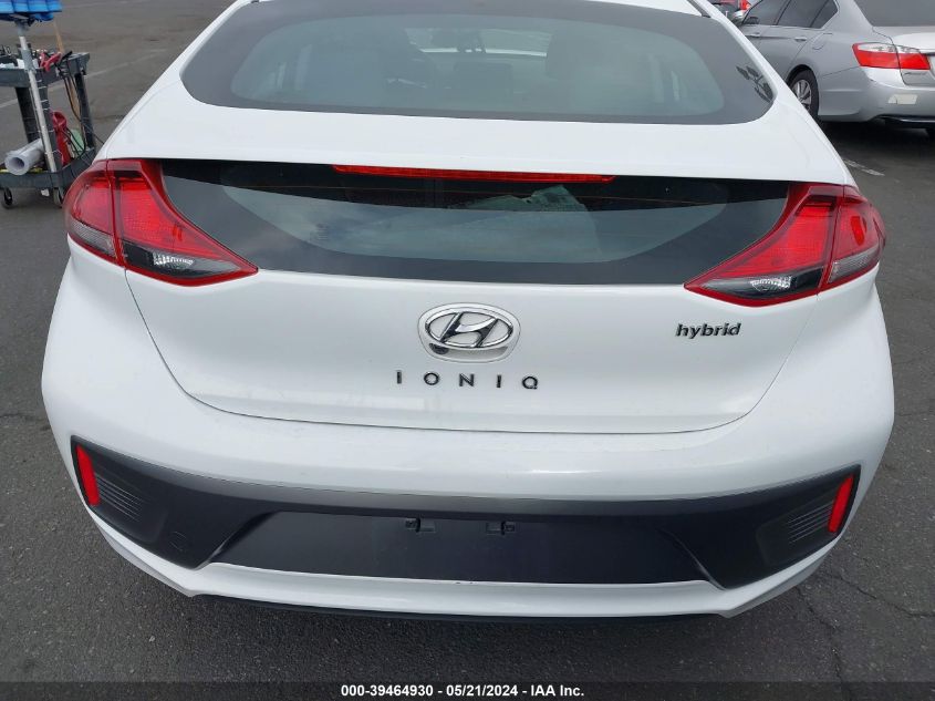 2020 Hyundai Ioniq Hybrid Se VIN: KMHC75LC6LU238262 Lot: 39464930