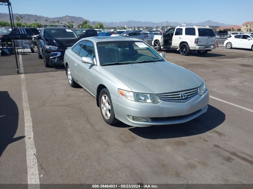 2002 Toyota Camry Solara Sle V6 VIN: 2T1CF28P02C553412 Lot: 39464931