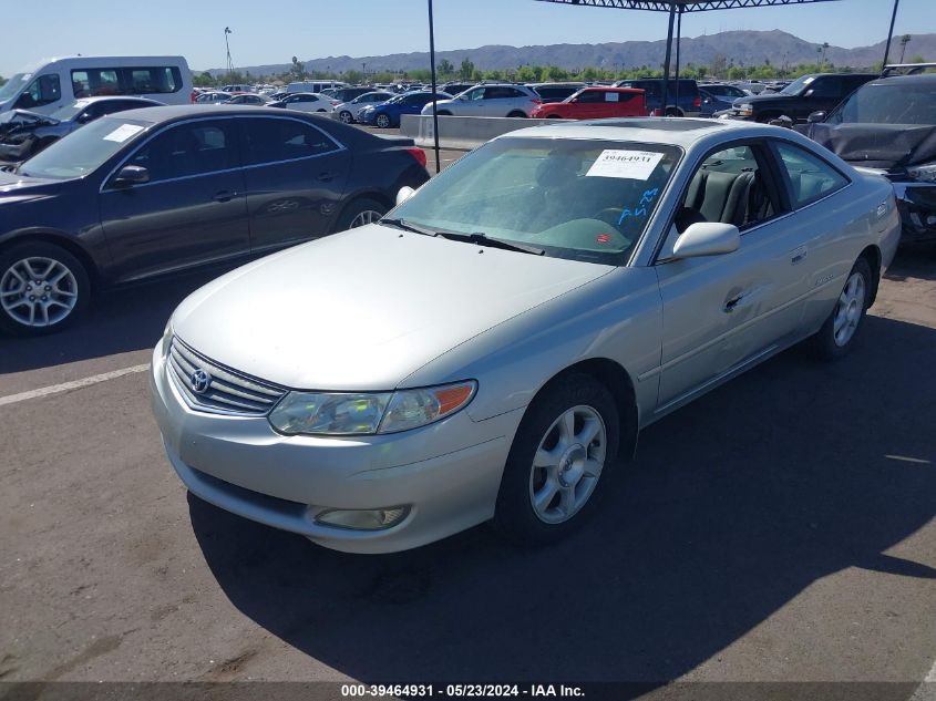 2002 Toyota Camry Solara Sle V6 VIN: 2T1CF28P02C553412 Lot: 39464931