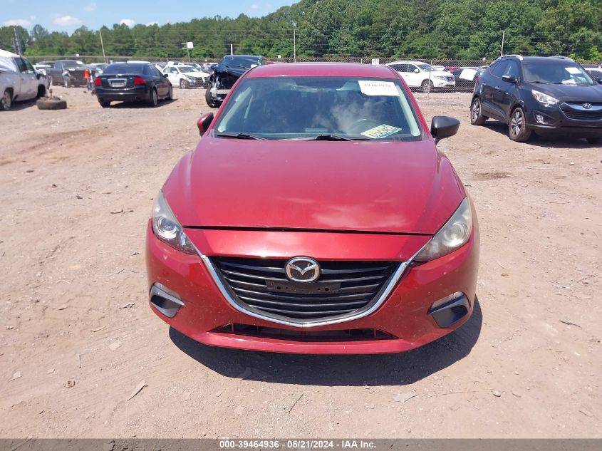 2015 Mazda Mazda3 I Sv VIN: JM1BM1T74F1270024 Lot: 39464936