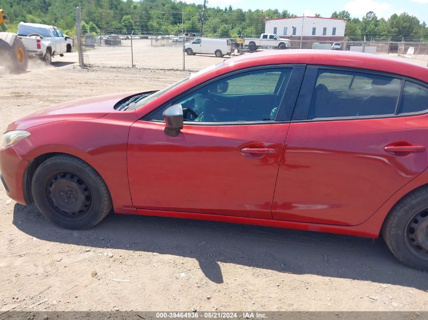 2015 MAZDA MAZDA3 I SV - JM1BM1T74F1270024