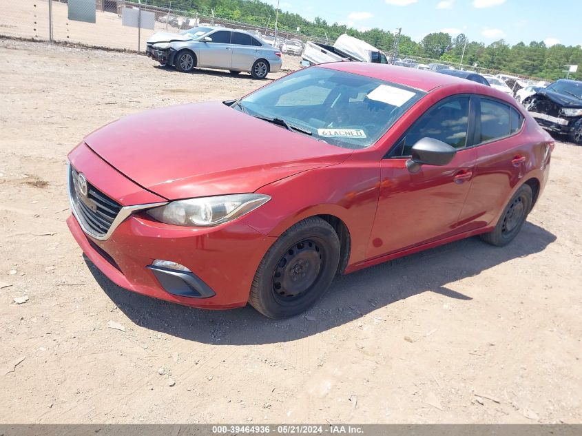 2015 MAZDA MAZDA3 I SV - JM1BM1T74F1270024