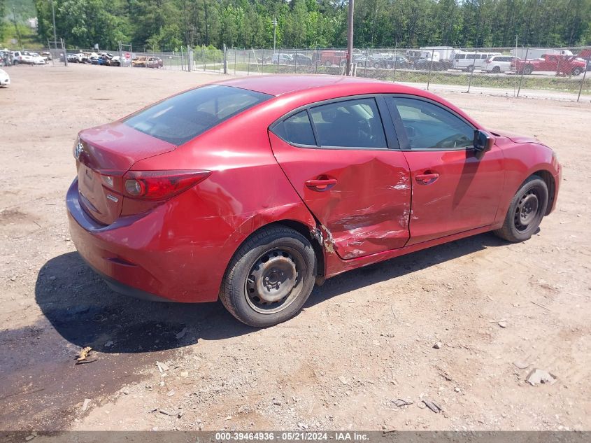 2015 MAZDA MAZDA3 I SV - JM1BM1T74F1270024