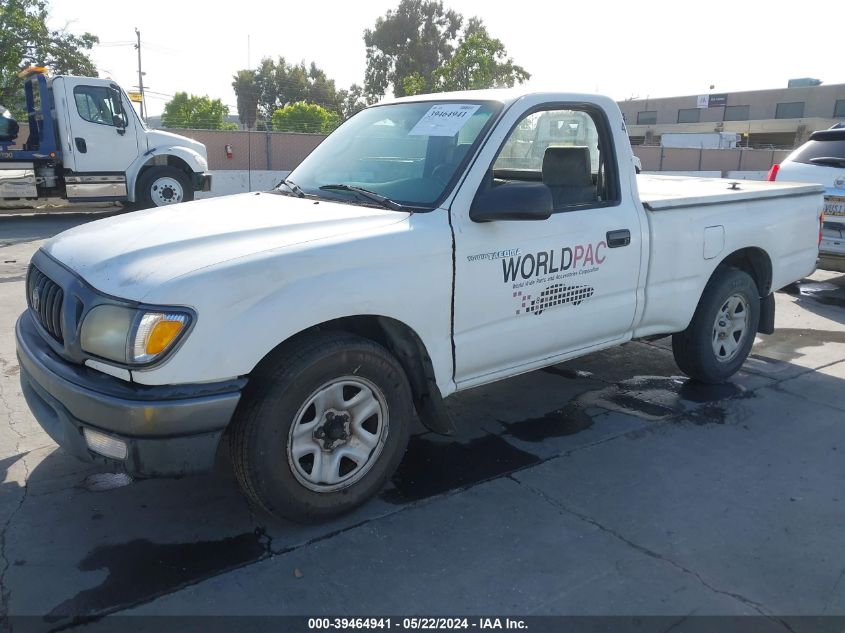 2002 Toyota Tacoma VIN: 5TENL42N92Z059211 Lot: 39464941