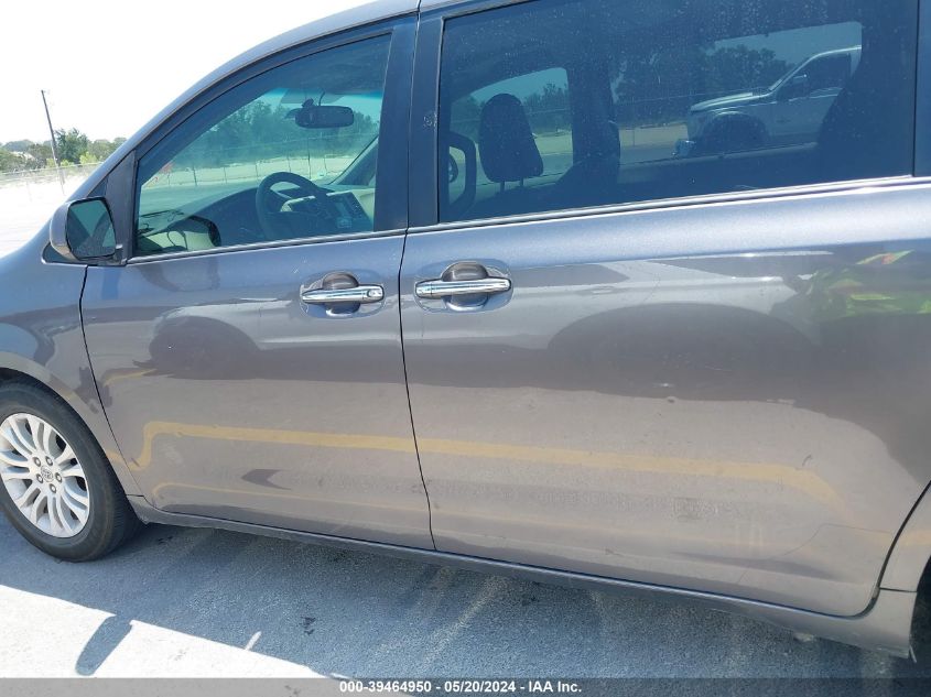 2012 Toyota Sienna Xle V6 8 Passenger VIN: 5TDYK3DC7CS262568 Lot: 39464950