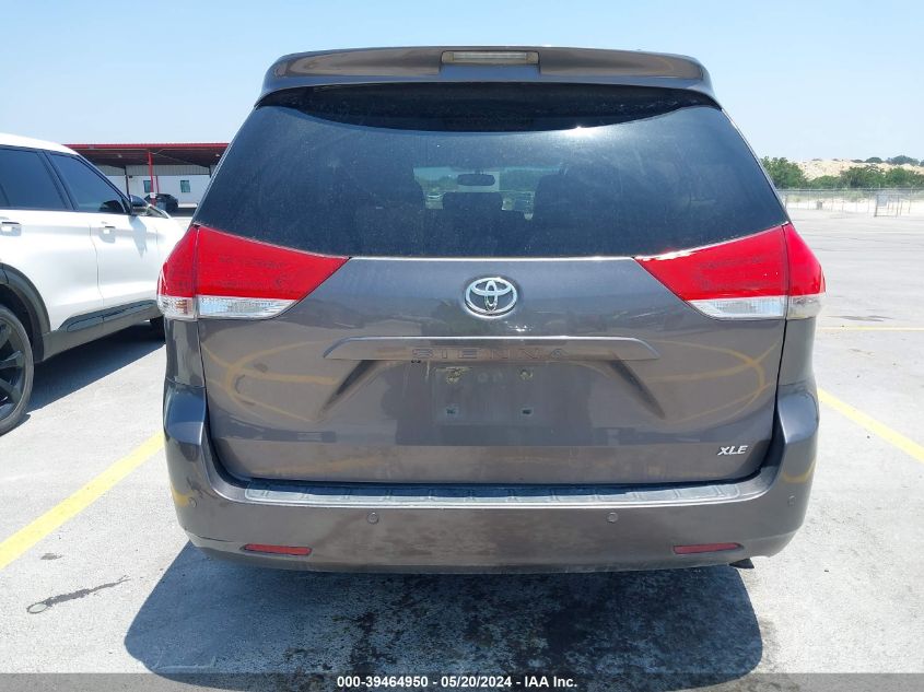 2012 Toyota Sienna Xle V6 8 Passenger VIN: 5TDYK3DC7CS262568 Lot: 39464950