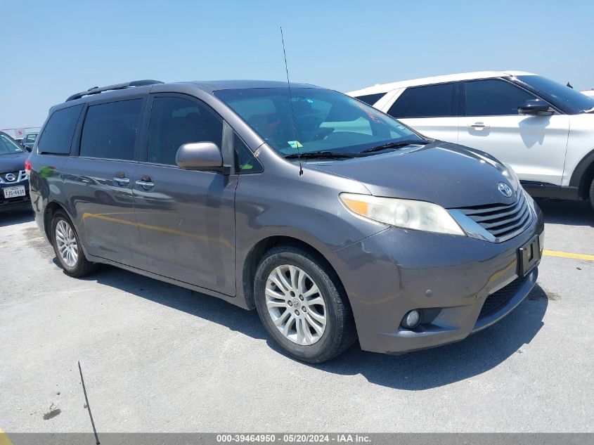 2012 Toyota Sienna Xle V6 8 Passenger VIN: 5TDYK3DC7CS262568 Lot: 39464950