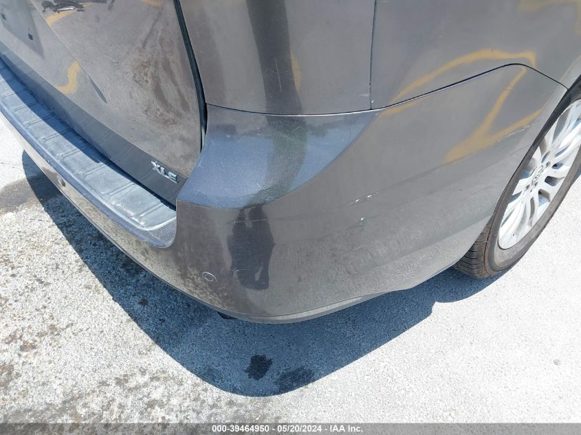 2012 Toyota Sienna Xle V6 8 Passenger VIN: 5TDYK3DC7CS262568 Lot: 39464950