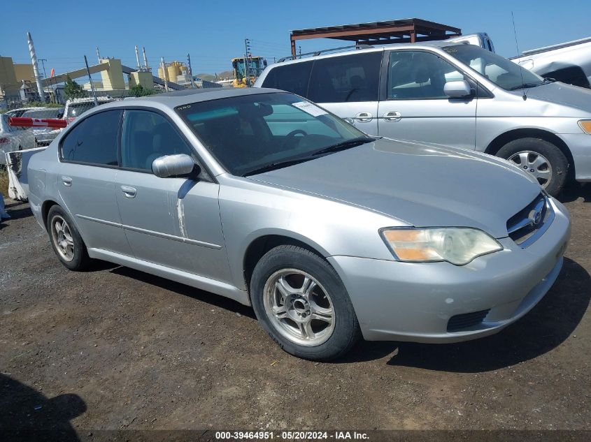 2007 Subaru Legacy 2.5I VIN: 4S3BL616X76209167 Lot: 39464951