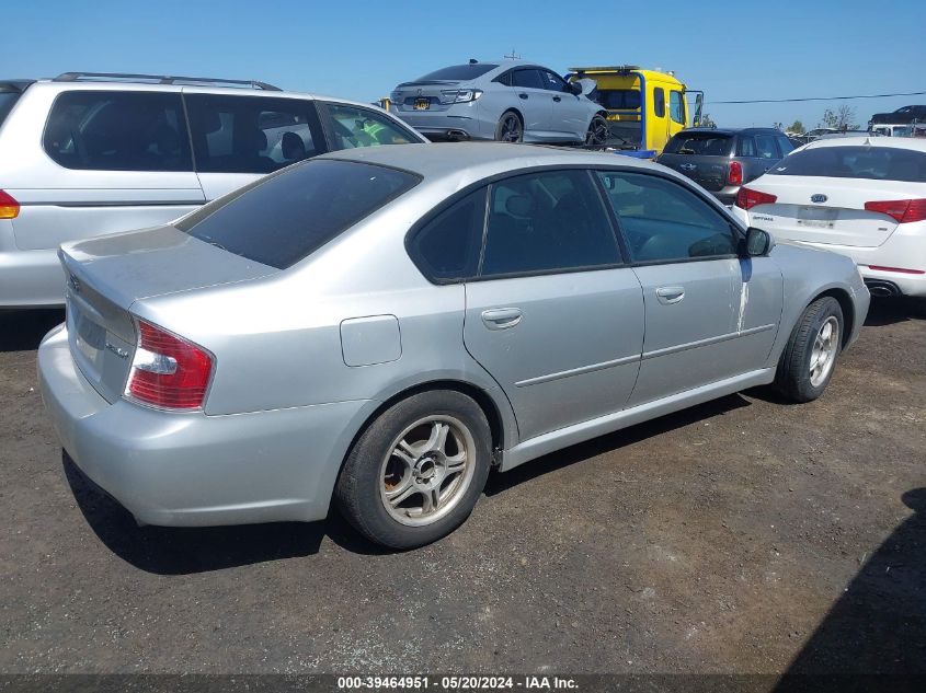 2007 Subaru Legacy 2.5I VIN: 4S3BL616X76209167 Lot: 39464951