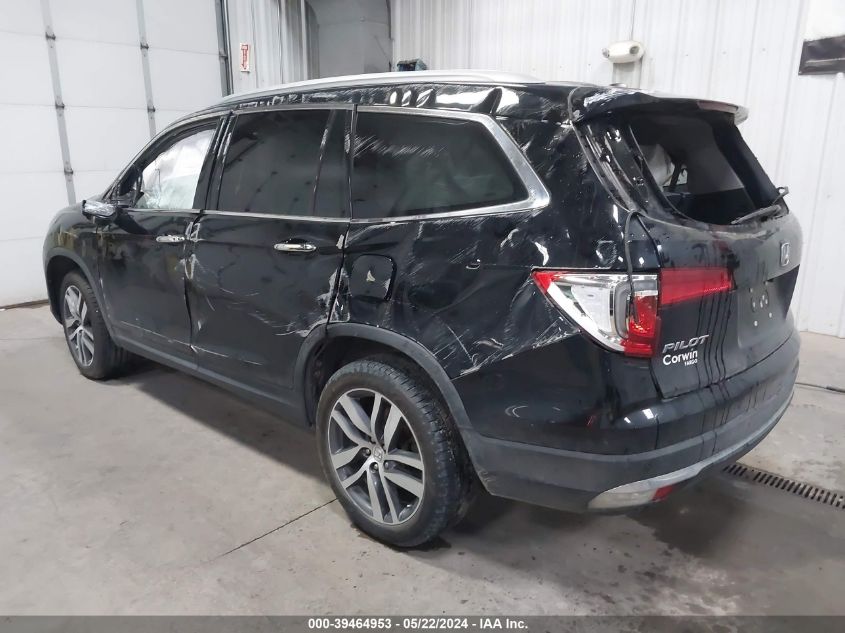 2017 Honda Pilot Touring VIN: 5FNYF6H94HB035905 Lot: 39464953