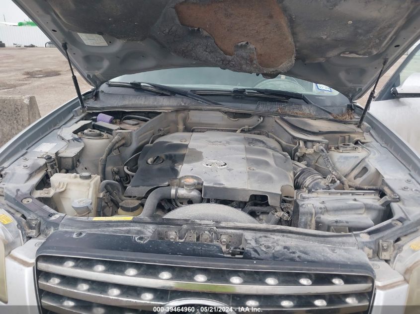 2005 Infiniti Fx45 VIN: JNRBS08W45X401352 Lot: 39464960