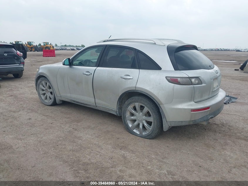 2005 Infiniti Fx45 VIN: JNRBS08W45X401352 Lot: 39464960