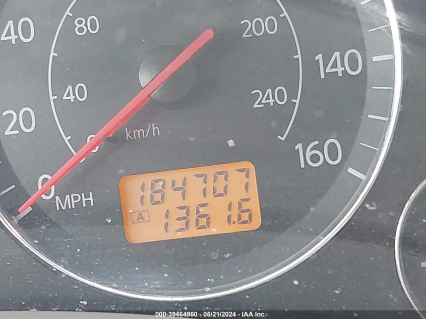 2005 Infiniti Fx45 VIN: JNRBS08W45X401352 Lot: 39464960