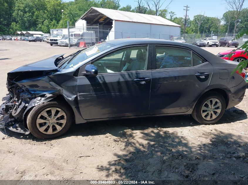 2016 Toyota Corolla Le Eco VIN: 2T1BPRHE0GC529733 Lot: 39464983