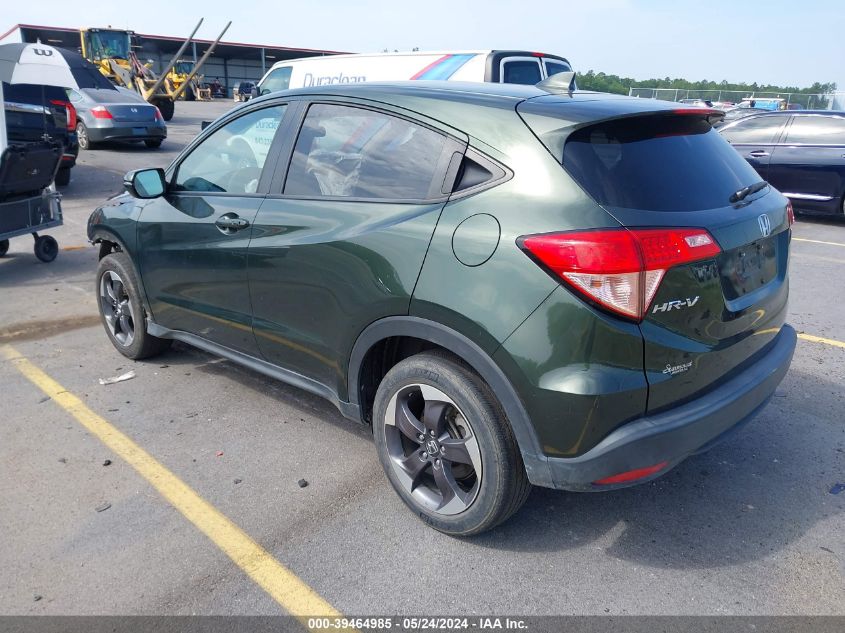 2018 Honda Hr-V Ex VIN: 3CZRU5H53JM704629 Lot: 39464985