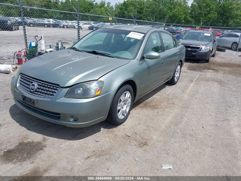 2006 Nissan Altima 2.5 S VIN: 1N4AL11D86C229316 Lot: 39464986