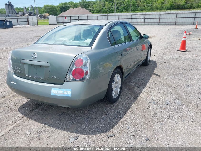 2006 Nissan Altima 2.5 S VIN: 1N4AL11D86C229316 Lot: 39464986