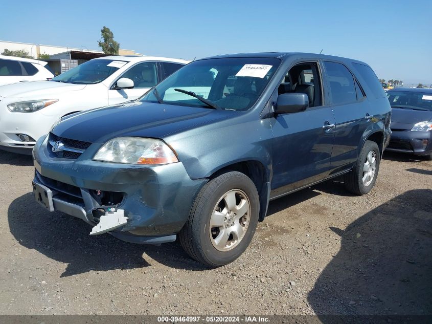 2003 Acura Mdx VIN: 2HNYD18263H550669 Lot: 39464997