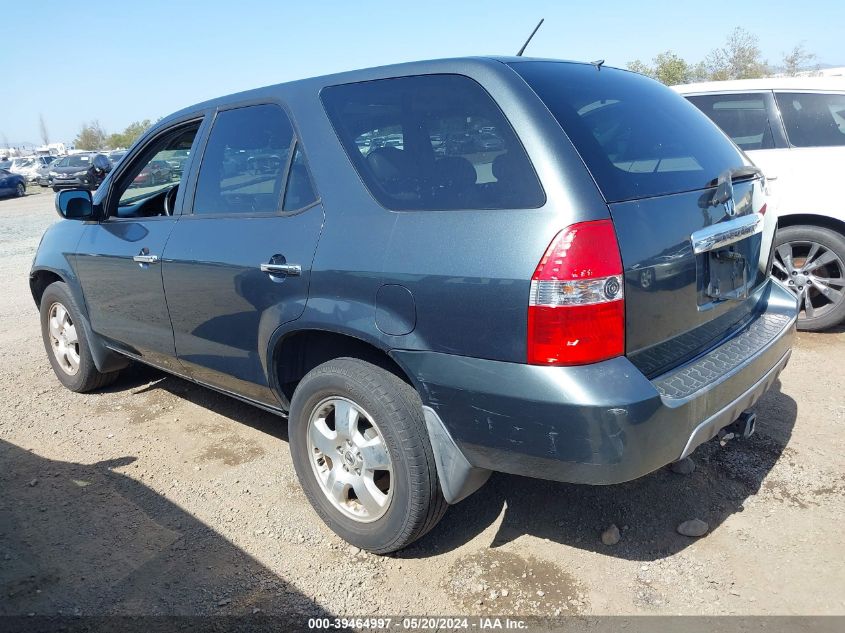 2003 Acura Mdx VIN: 2HNYD18263H550669 Lot: 39464997