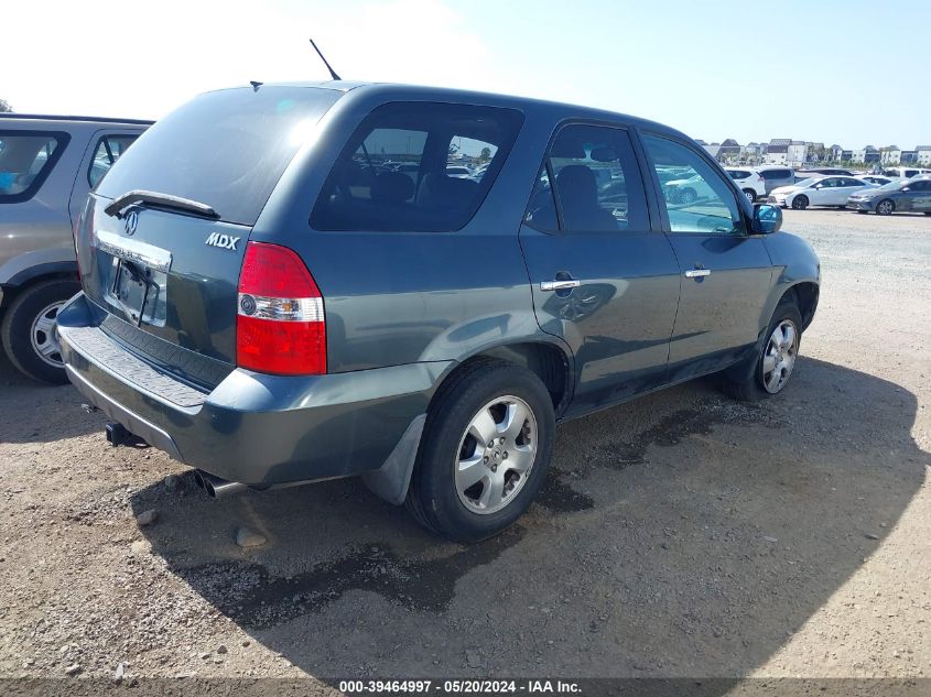 2003 Acura Mdx VIN: 2HNYD18263H550669 Lot: 39464997