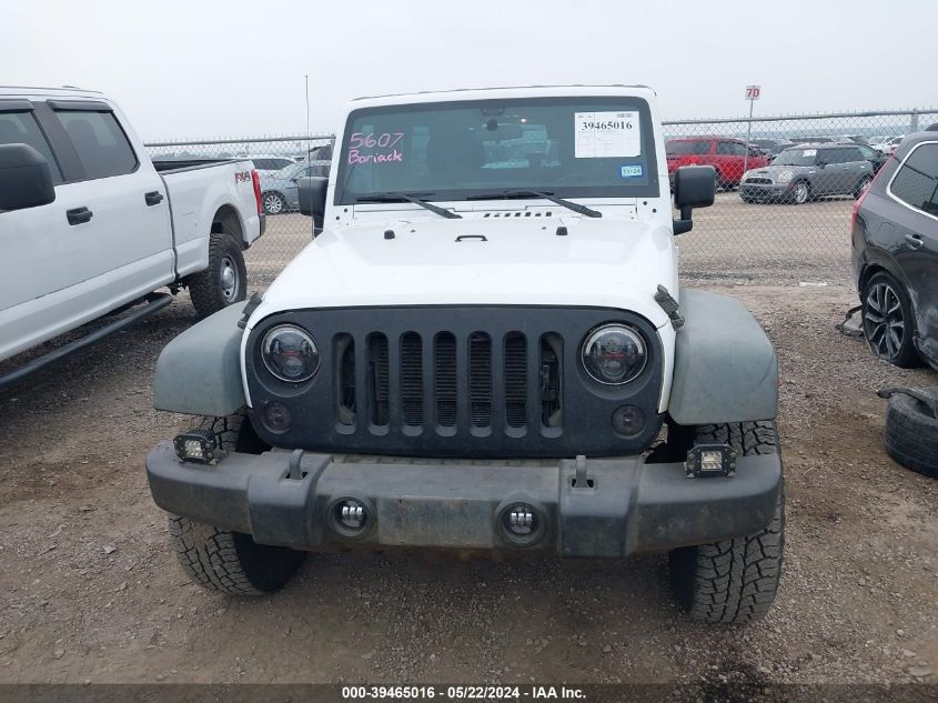 2014 Jeep Wrangler Unlimited Sport VIN: 1C4BJWDG8EL117492 Lot: 39465016