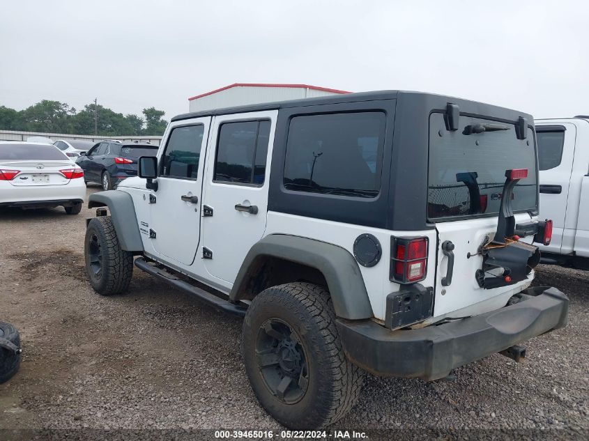 2014 Jeep Wrangler Unlimited Sport VIN: 1C4BJWDG8EL117492 Lot: 39465016