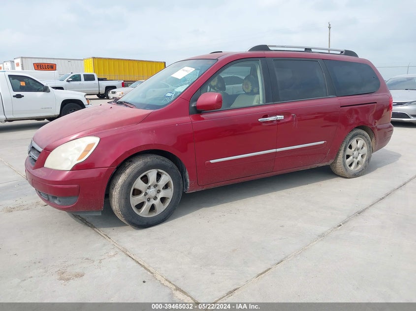 2007 Hyundai Entourage Gls/Limited/Se VIN: KNDMC233176011185 Lot: 39465032