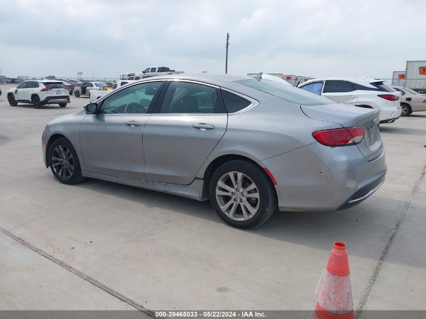 2015 Chrysler 200 Limited VIN: 1C3CCCAB1FN634438 Lot: 39465033