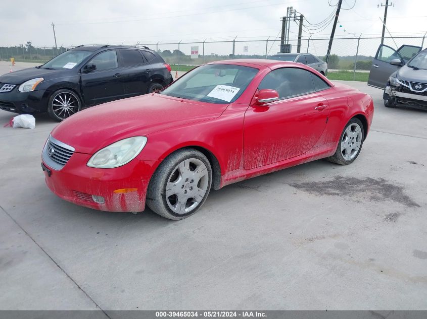 2005 Lexus Sc 430 VIN: JTHFN48Y550065106 Lot: 39465034