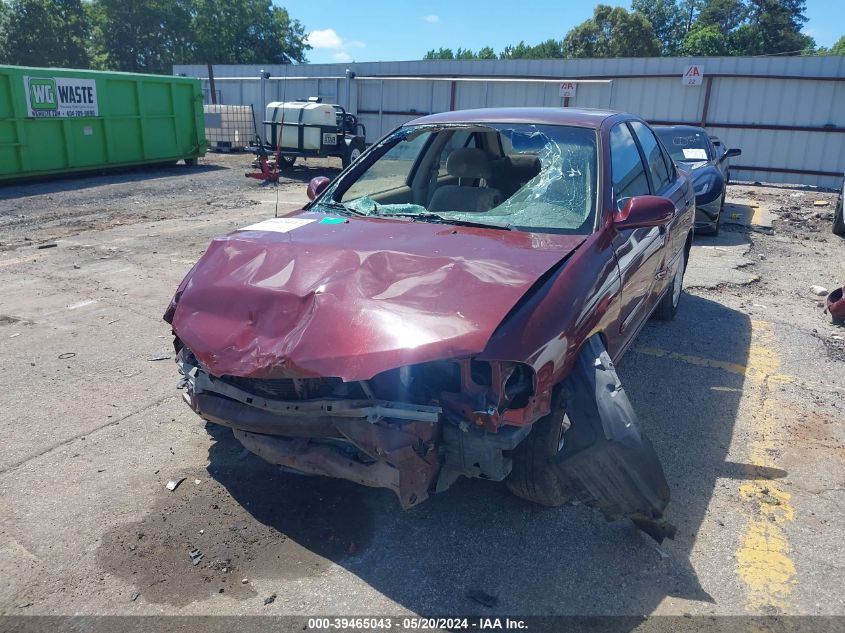 2002 Nissan Sentra Gxe VIN: 3N1CB51D62L687015 Lot: 39465043