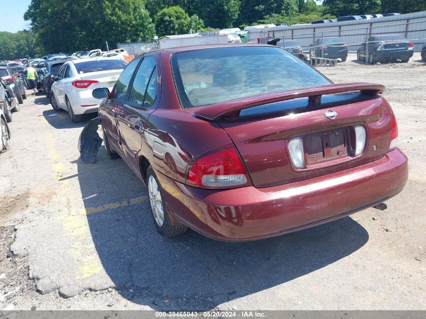 2002 Nissan Sentra Gxe VIN: 3N1CB51D62L687015 Lot: 39465043