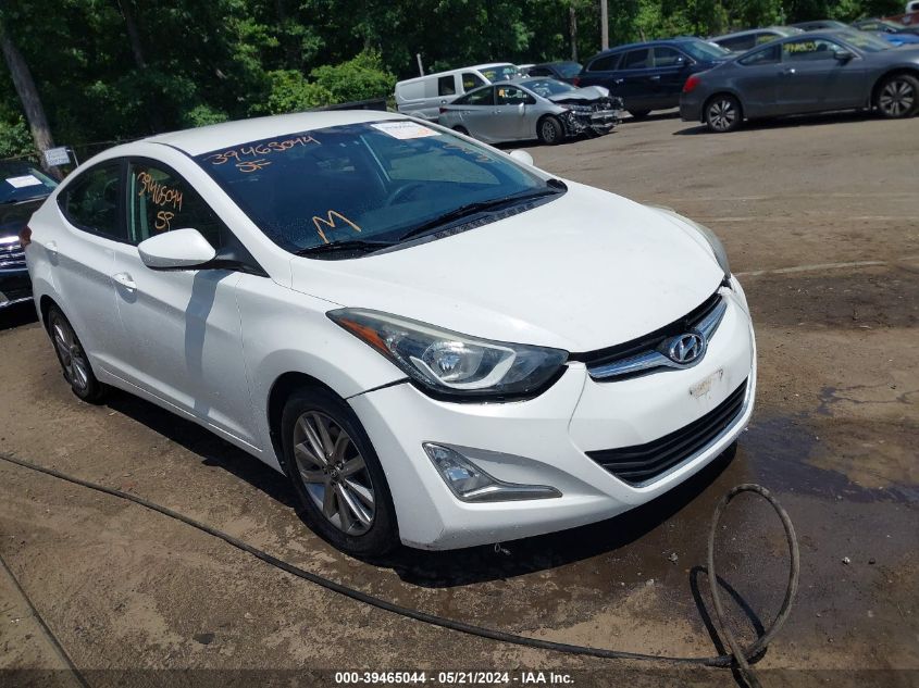 2014 HYUNDAI ELANTRA SE - 5NPDH4AEXEH492106