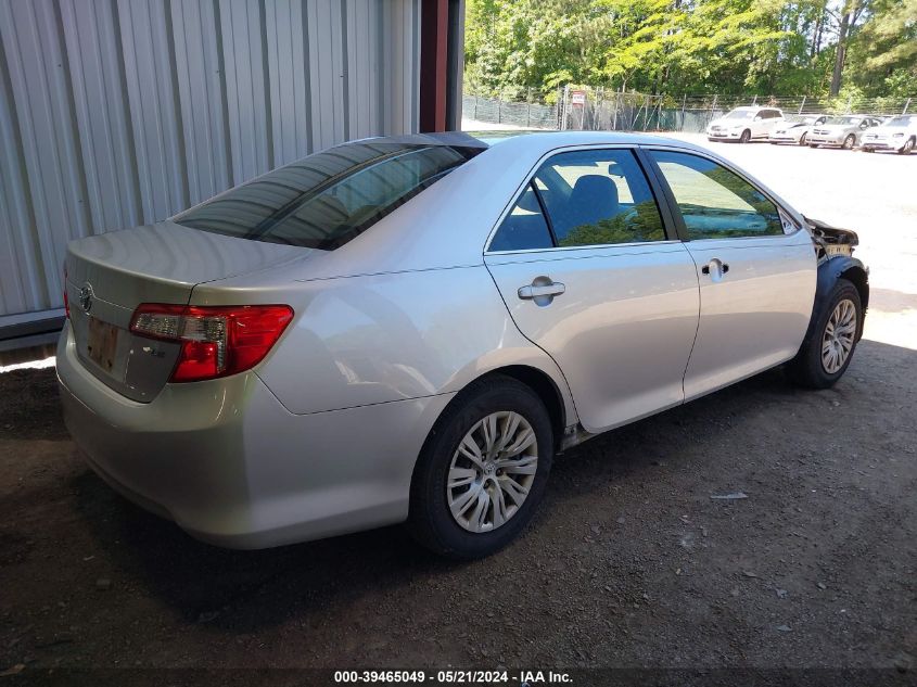 2012 Toyota Camry Le VIN: 4T4BF1FK8CR268606 Lot: 39465049