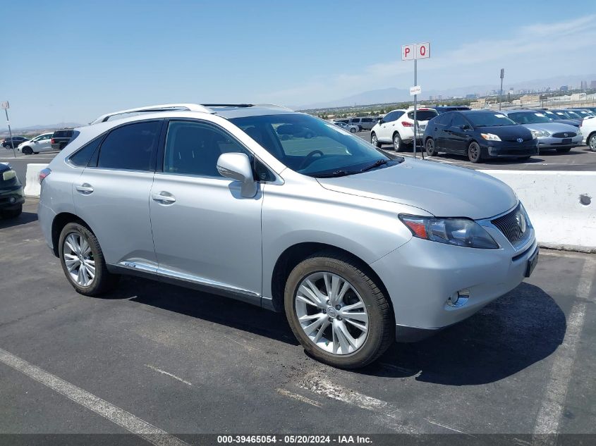 2011 Lexus Rx 450H VIN: JTJBC1BA2B2040998 Lot: 39465054