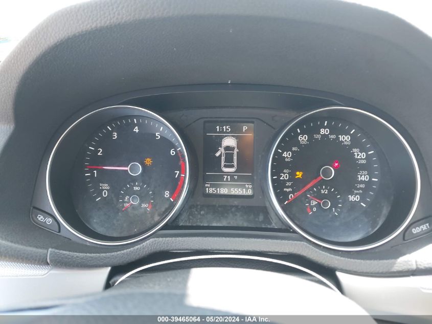 2016 Volkswagen Passat 1.8T S VIN: 1VWAT7A39GC052987 Lot: 39465064