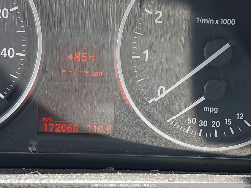 2010 BMW 328I VIN: WBAPH7G50ANM53120 Lot: 39465068