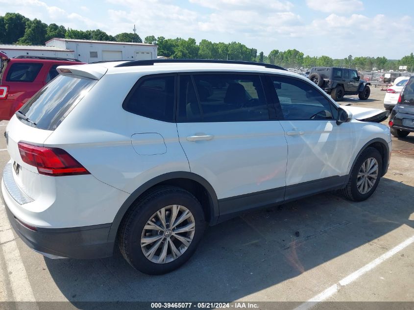 2019 Volkswagen Tiguan 2.0T S VIN: 3VV1B7AX9KM190384 Lot: 39465077