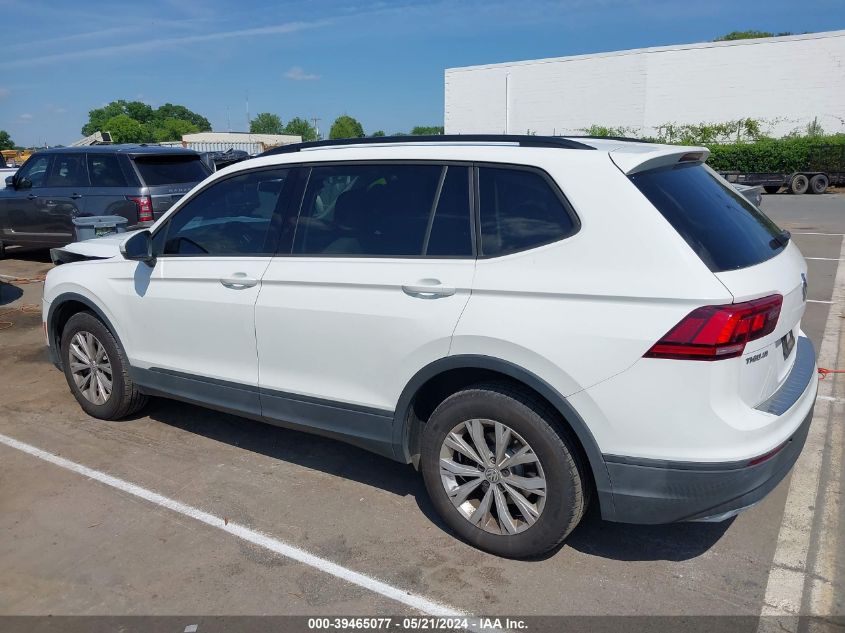 2019 Volkswagen Tiguan 2.0T S VIN: 3VV1B7AX9KM190384 Lot: 39465077