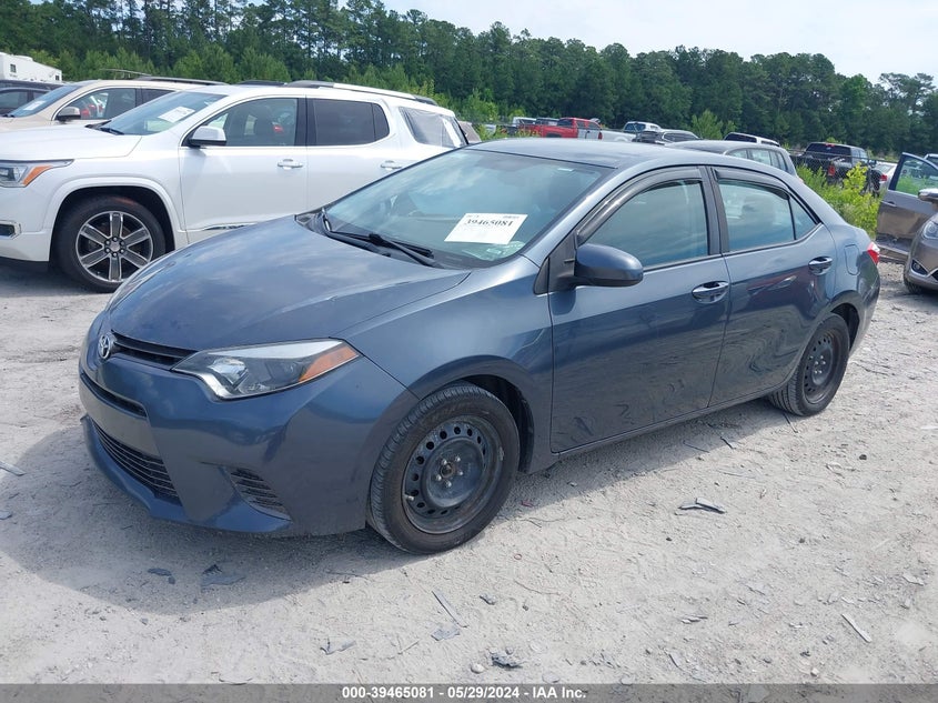 2015 TOYOTA COROLLA L/LE/LE PLS/PRM/S/S PLS - 2T1BURHEXFC449881