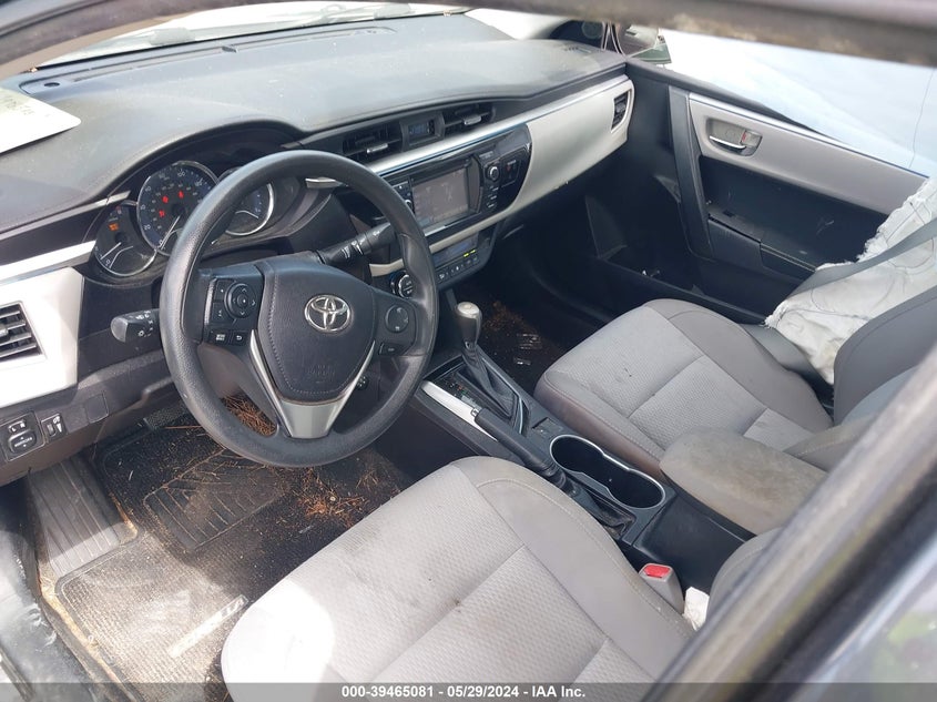 2015 TOYOTA COROLLA L/LE/LE PLS/PRM/S/S PLS - 2T1BURHEXFC449881