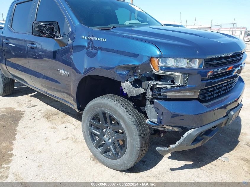 2021 Chevrolet Silverado 1500 2Wd Short Bed Rst VIN: 3GCPWDED1MG137126 Lot: 39465087