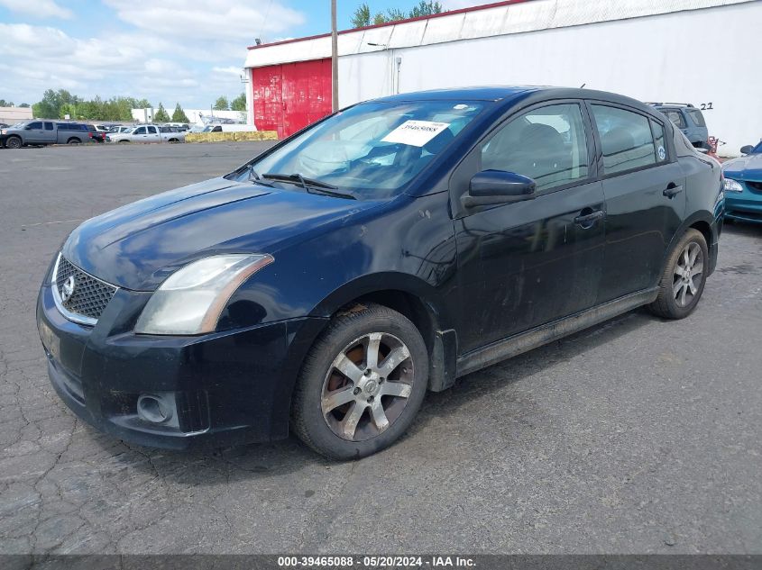 2012 Nissan Sentra 2.0 Sr VIN: 3N1AB6AP8CL609988 Lot: 39465088