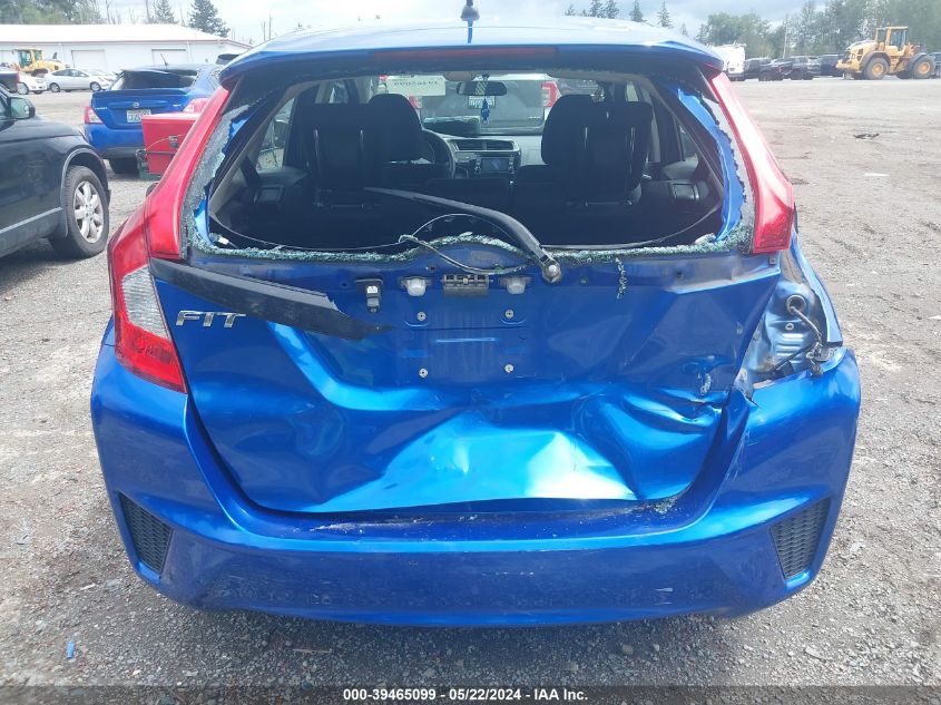 2015 Honda Fit Lx VIN: 3HGGK5H5XFM766010 Lot: 39465099