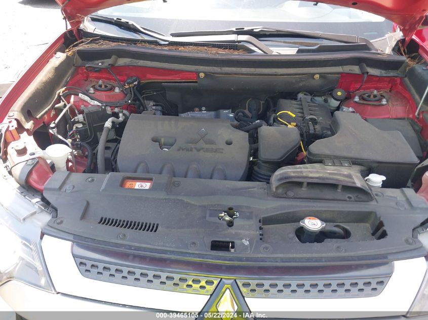 2020 Mitsubishi Outlander Sel 2.4 S-Awc VIN: JA4AZ3A31LZ019624 Lot: 39465105