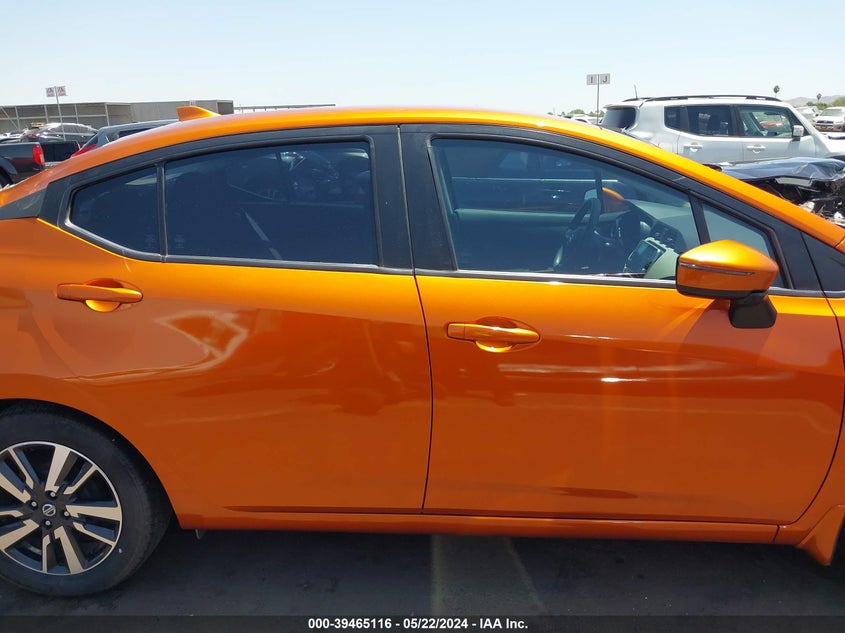 2021 Nissan Versa Sv Xtronic Cvt VIN: 3N1CN8EV0ML922555 Lot: 39465116